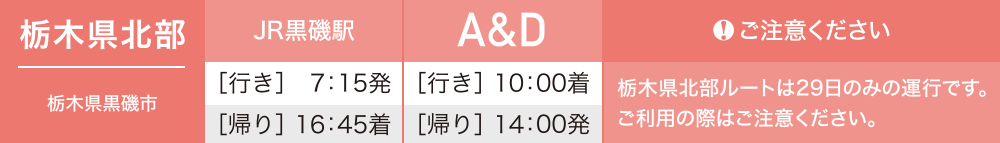 栃木県北部